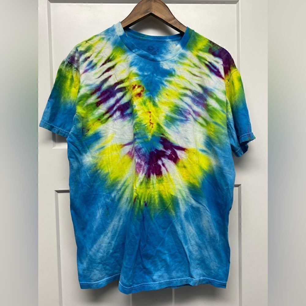 ✅Homemade tie dye shirt